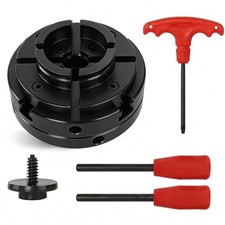 4" Wood Lathe Chuck Set w/ Big