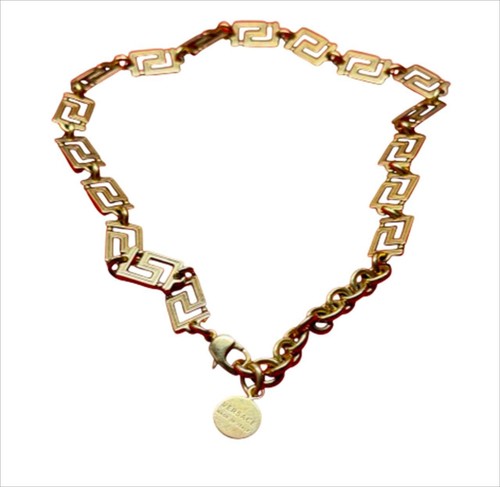 Versace necklace greca - versace,