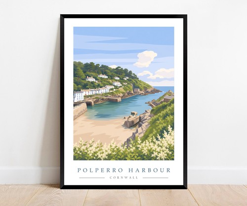 Polperro harbour coastal - polperro,