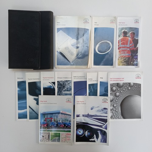 Toyota yaris owners manual - toyota,