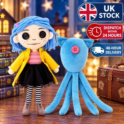 New coraline plush stuff - coraline,