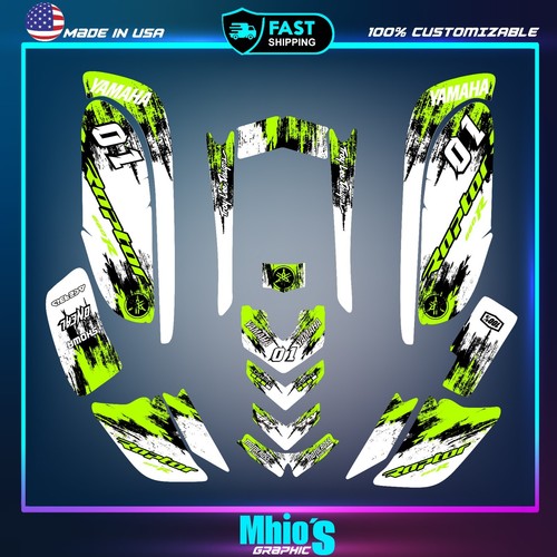 Yamaha raptor 660 - raptor, graphics