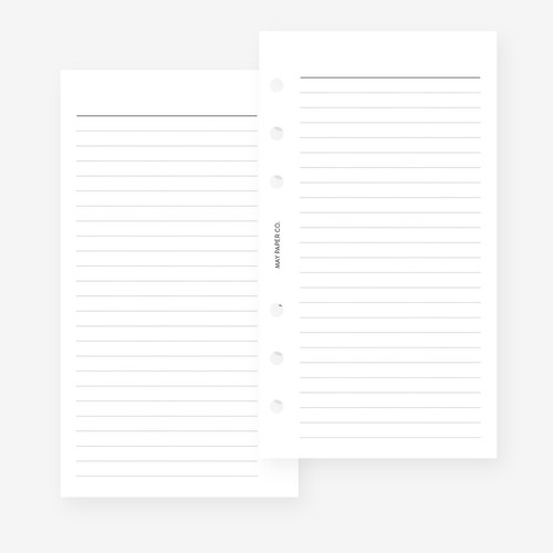 May paper personal lined - co.,