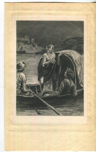 Antique victorian woman - antique, men