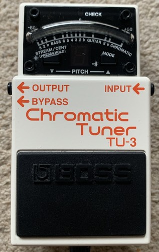 Boss chromatic tuner - boss,