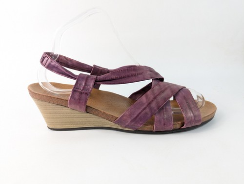Rohde purple leather sandals - purple,