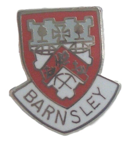 Barnsley quality enamel lapel - barnsley,