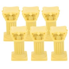  5 Pcs Resin Pedestal Stand