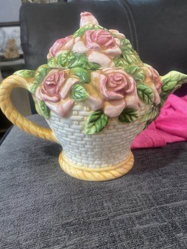Ceramic floral rose - floral,
