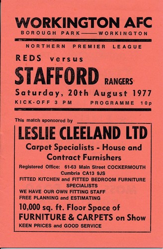 Workington stafford rangers - stafford,