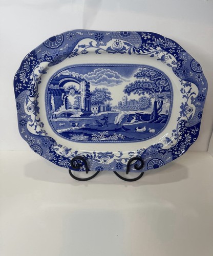 Spode blue italian oval - spode,