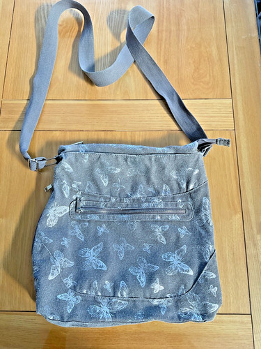 Women floral butterfly grey - floral,