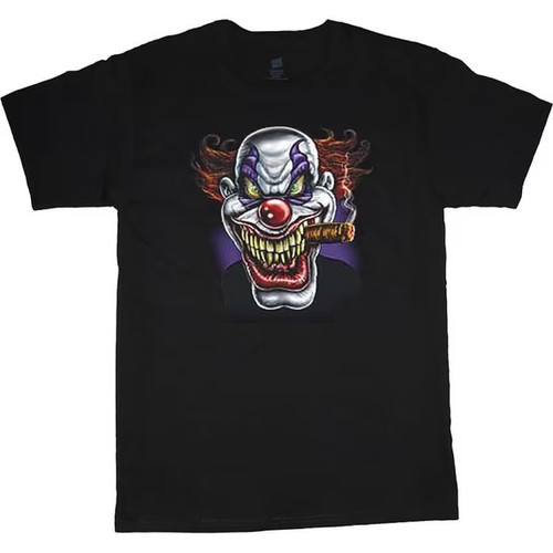 Evil scary killer clown - scary,