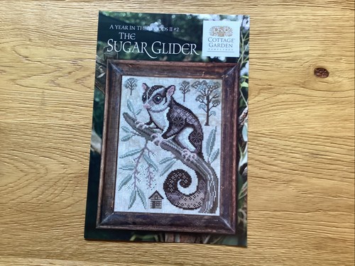 The sugar glider cross stitch - the,