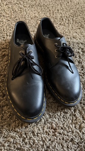 Martens black leather - dr.,