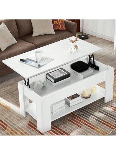 Coffee table with storage - with,