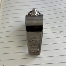 Vintage acme thunderer whistle - vintage,
