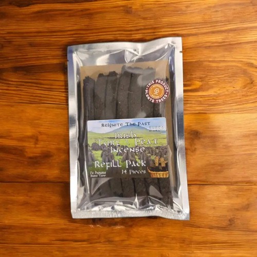 Irish peat incense refill - incense, pack