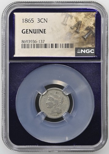 1865 3cn cent nickel - 3,