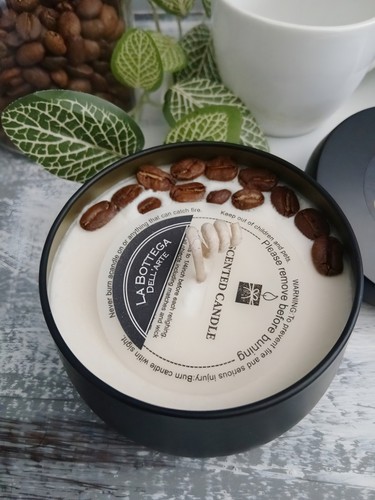 Coffe natural soy - natural, wax