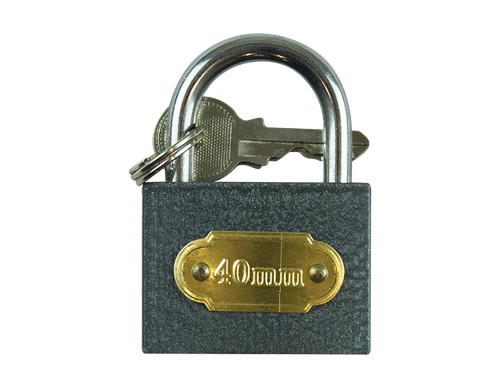 Padlock 40mm heavy - padlock,