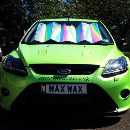 Front car windscreen laser - car, uv