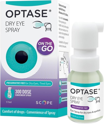 Optase dry eye spray - optase,