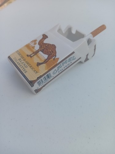 Camel ceramic ashtray themed - ashtray,