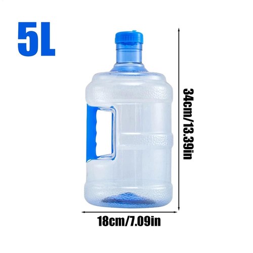 Water bottle with screw - water, cap