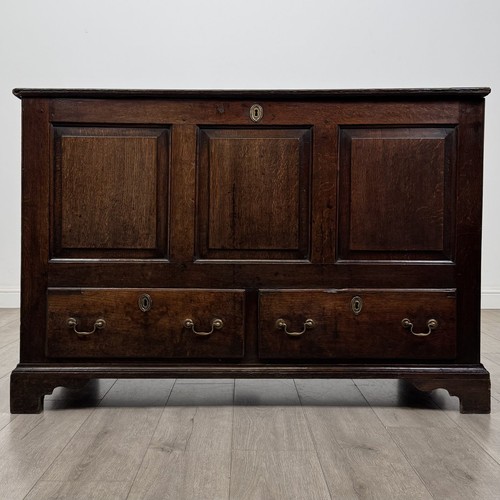 Antique georgian oak mule - antique,