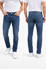 Mens Jeans Stretch Slim Fit