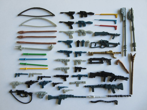 Vintage star wars weapons - star,