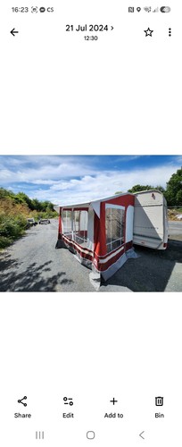 Caravan awning 0x2 - caravan, 2.0x2.4m