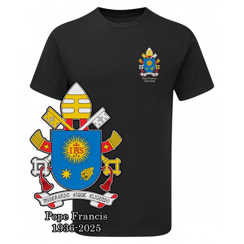 Pope francis 1936 2025 tshirt - francis,