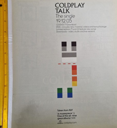 Coldplay talk music - talk, x&y
