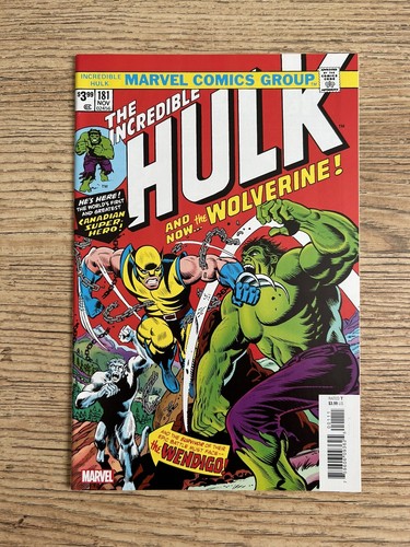 Incredible hulk 181 facsimile - incredible,