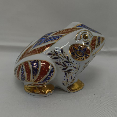 Beautiful imari style frog - frog, /
