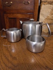 Vintage Old Hall Teapot, Jug and Sugar Bowl
