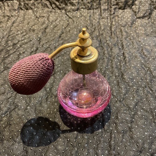 Caithness pink glass perfume - caithness,