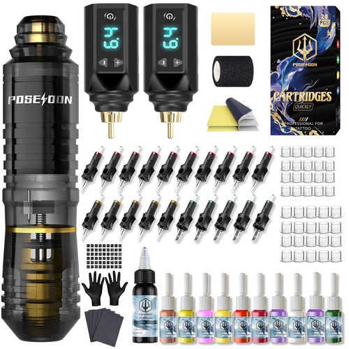 Wireless tattoo pen kit dual - tattoo,
