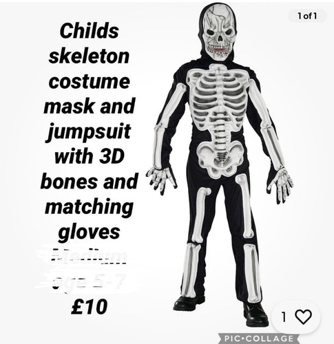 Kids halloween skeleton fancy - kids,