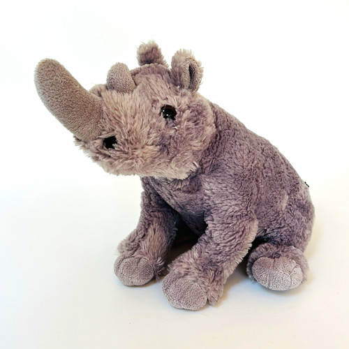 Ravensden grey rhino soft toy - rhino,