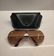 Ray Ban 3250 001/13 Brown Aviator Sunglasses + Original Leather Case