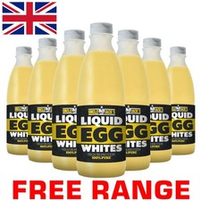 Uncle Jack's Free Range Liquid Egg White 1KG / 970ml Pre 100% High Protein 