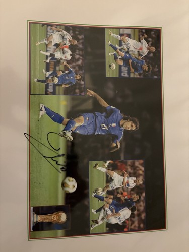 Hand signed andrea pirlo world - andrea,