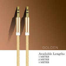 Aux Cable Audio Lead 3.5mm
