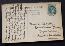 Ponteland, Northumberland 1903 postmark on a Castle postcard to Miss. D. Orfeth,