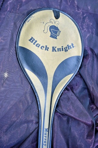 Vintage black knight squash - black,