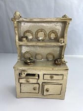 Lovely Vintage Hand Made Kitchen scene Ceramic Decoration Mouses plates