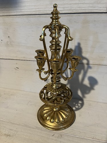 Vtg table top brass - brass, metal